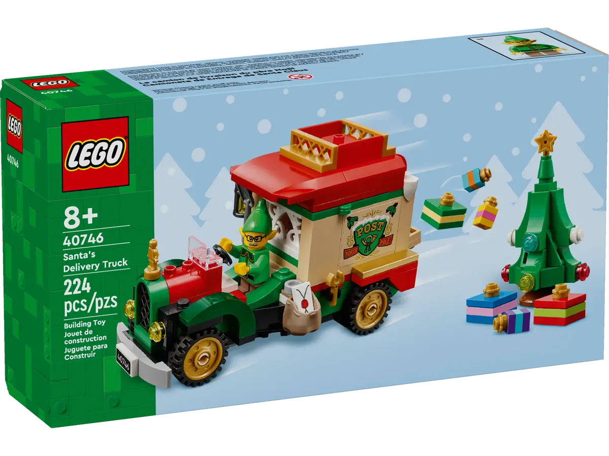 LEGO® Santa’s Delivery Truck (40746) – Festive Holiday Building Set
