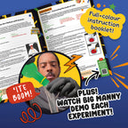 Big Manny Science 'Innit' Chemistry Experiment Kit – TikTok Famous STEM Set