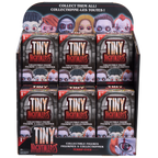 Display of Tiny Nightmares collectible figure packaging on a white background