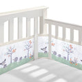 BreathableBaby Mesh Cot Liner – Woodland | Single Side Classic Mesh