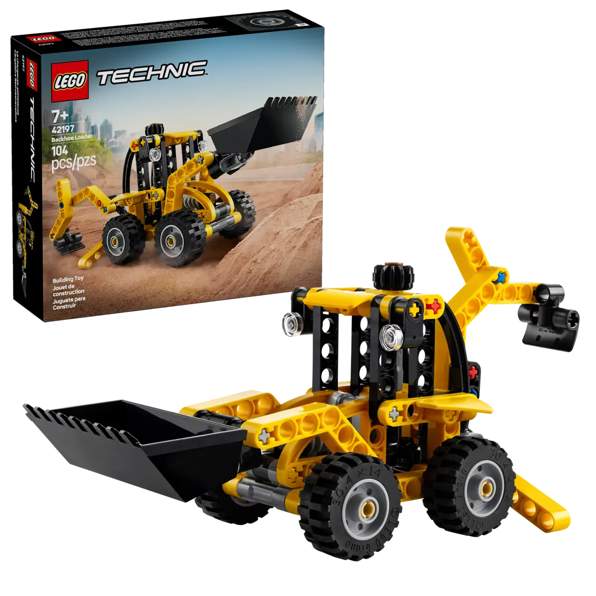 LEGO® Technic™ Backhoe Loader (42197) – Construction Toy