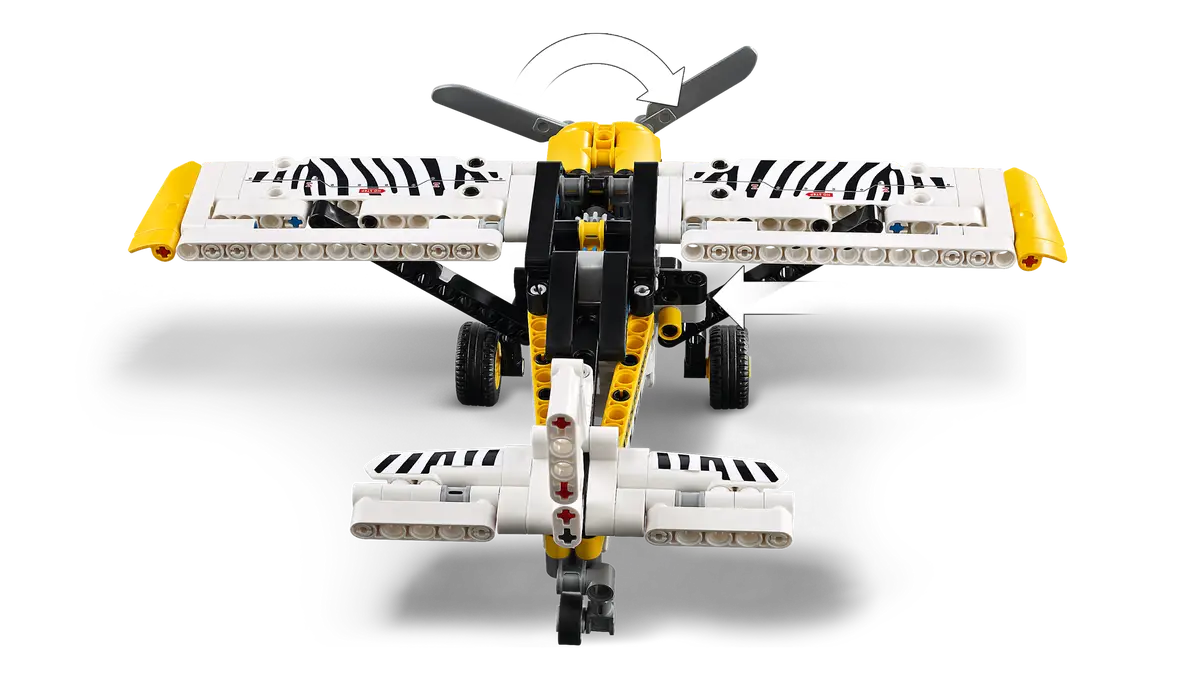 LEGO® Technic™ Bush Plane (42198) – Wildlife-Themed Aircraft Toy