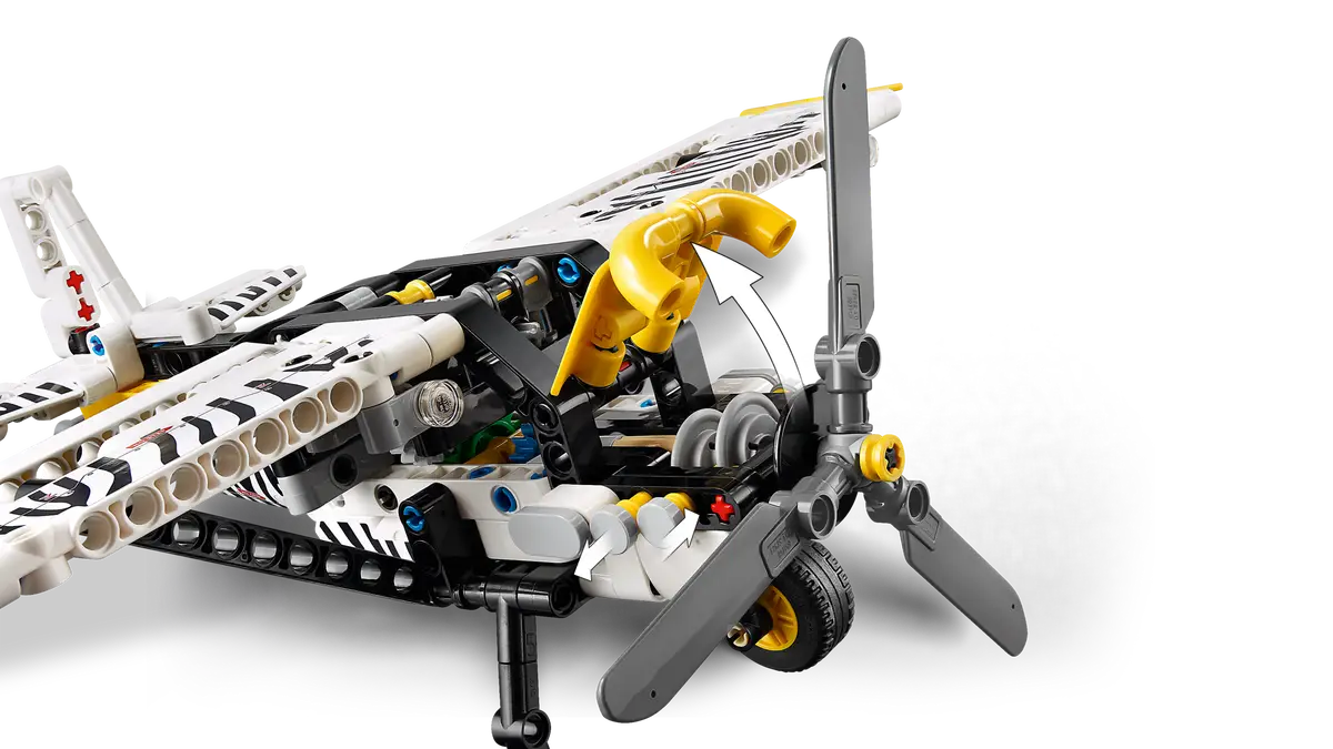 LEGO® Technic™ Bush Plane (42198) – Wildlife-Themed Aircraft Toy