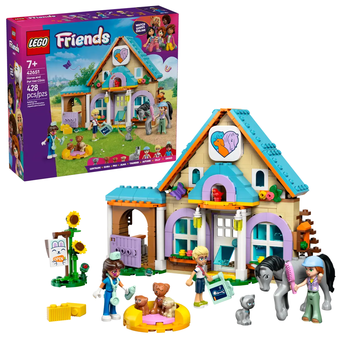 LEGO Friends Horse & Pet Vet Clinic – Set 42651