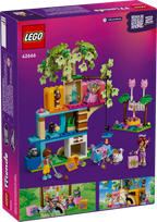 LEGO Friends set packaging with purple background