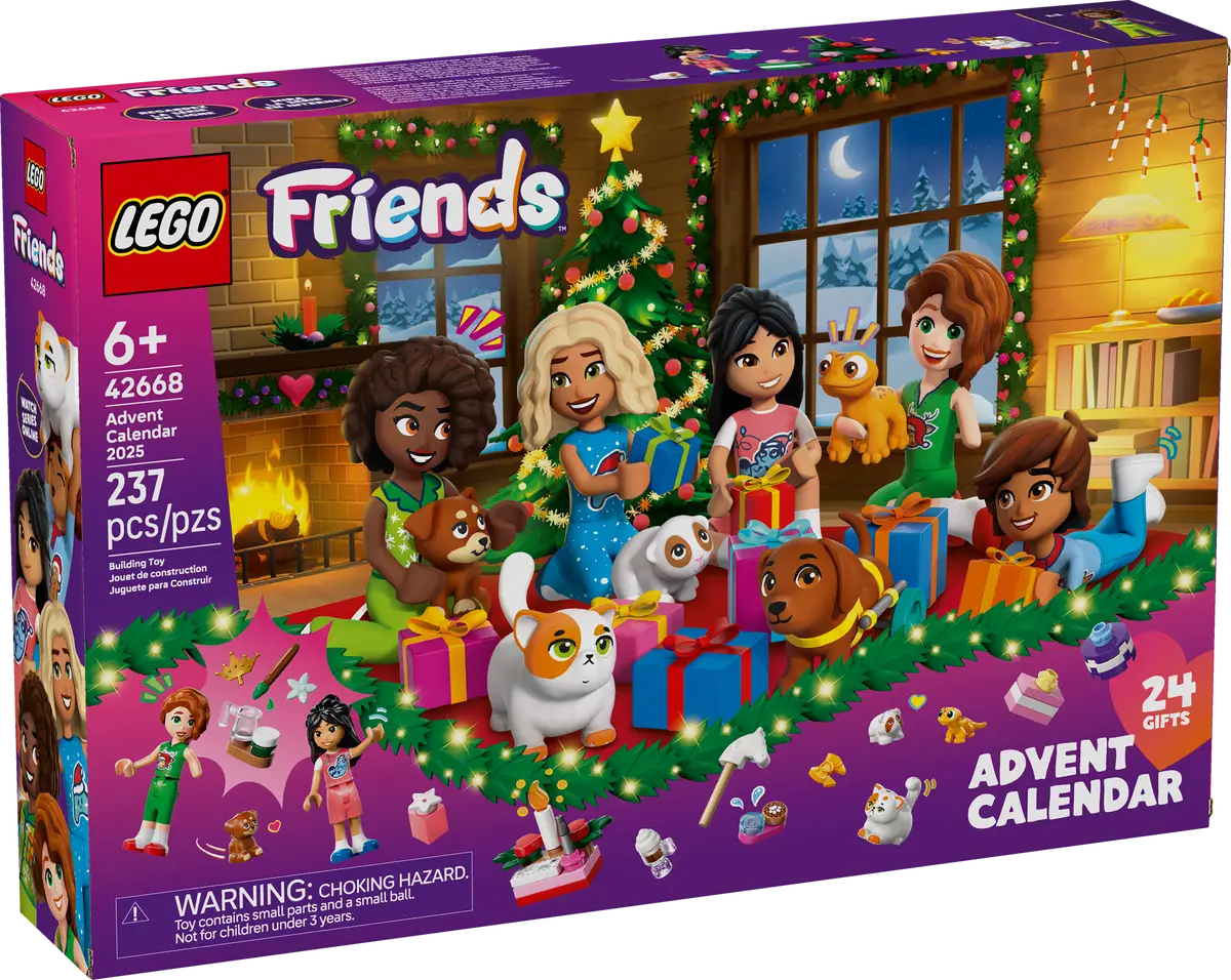 LEGO® Friends Advent Calendar 2025 - 24 Days Of Surprises