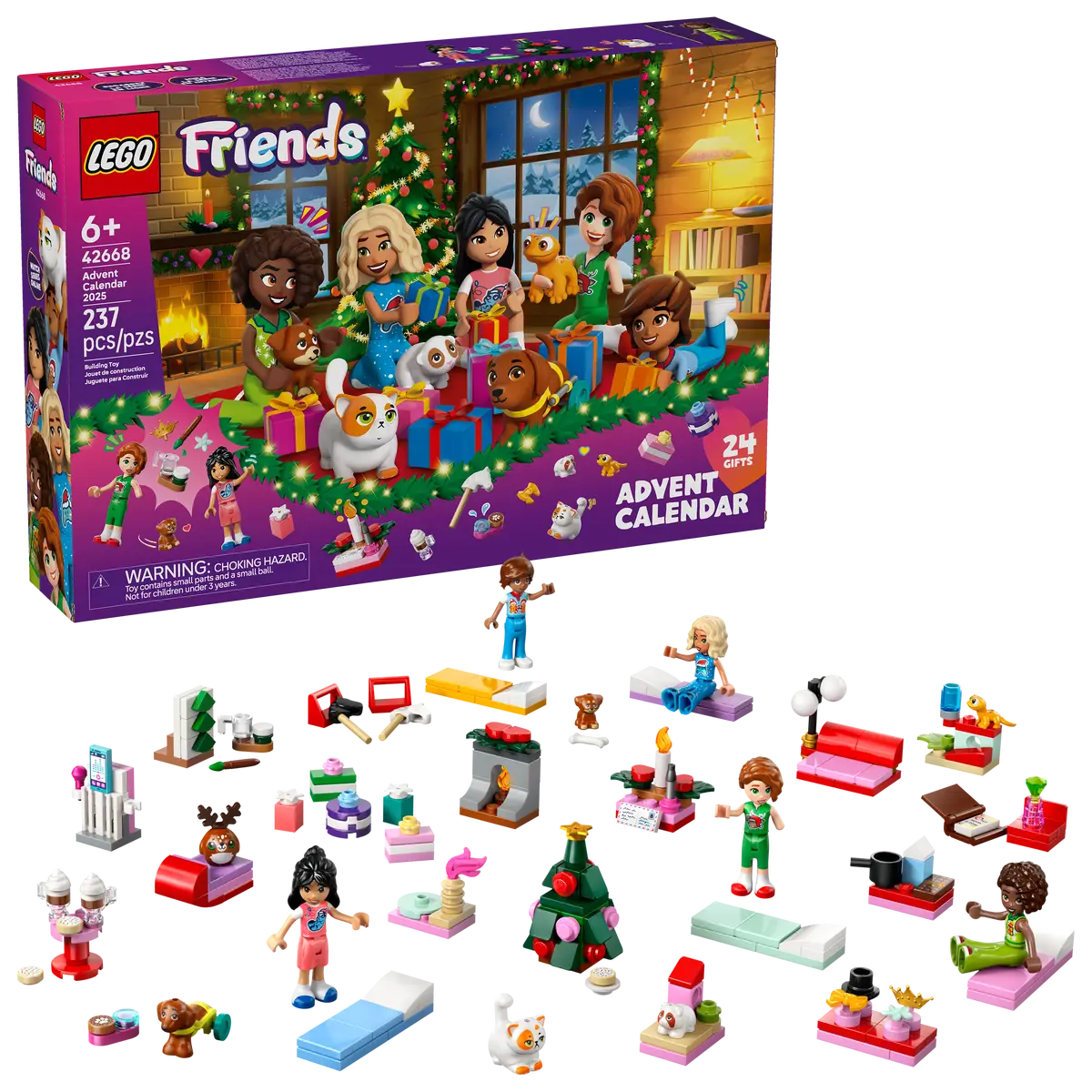 LEGO® Friends Advent Calendar 2025 - 24 Days Of Surprises