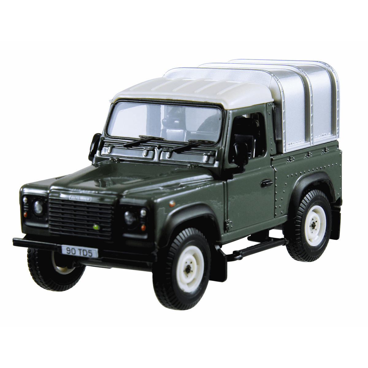 Britains Land Rover Defender 90 with Canopy – Green 1:32