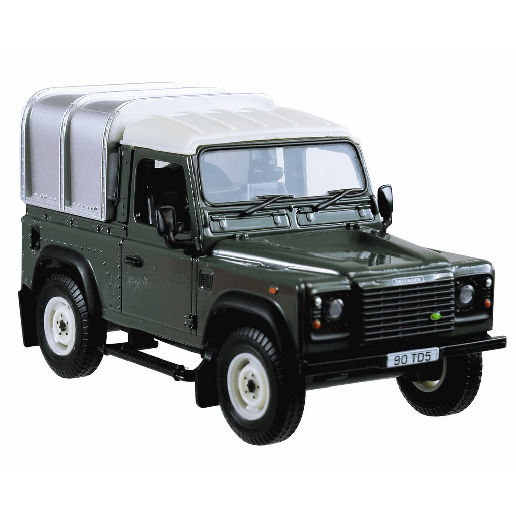 Britains Land Rover Defender 90 with Canopy – Green 1:32 – view 2