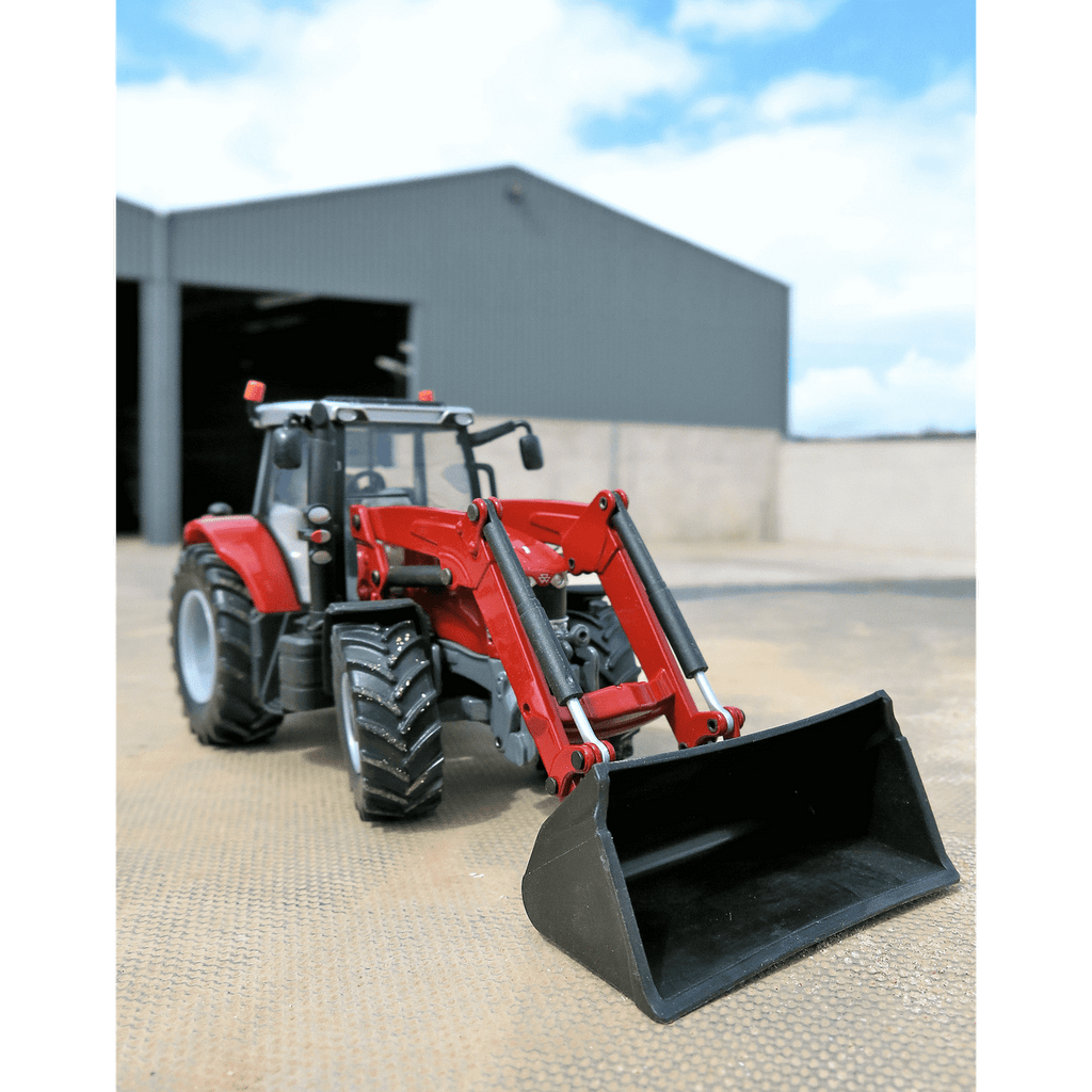 Britains Massey Ferguson 6616 Tractor with Front Loader 1:32 – view 6