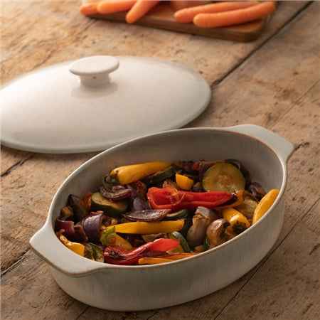Belleek Living Tivoli Oval Lidded Baker