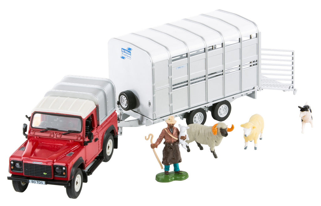 Britains Land Rover Sheep Farmer Set 1:32