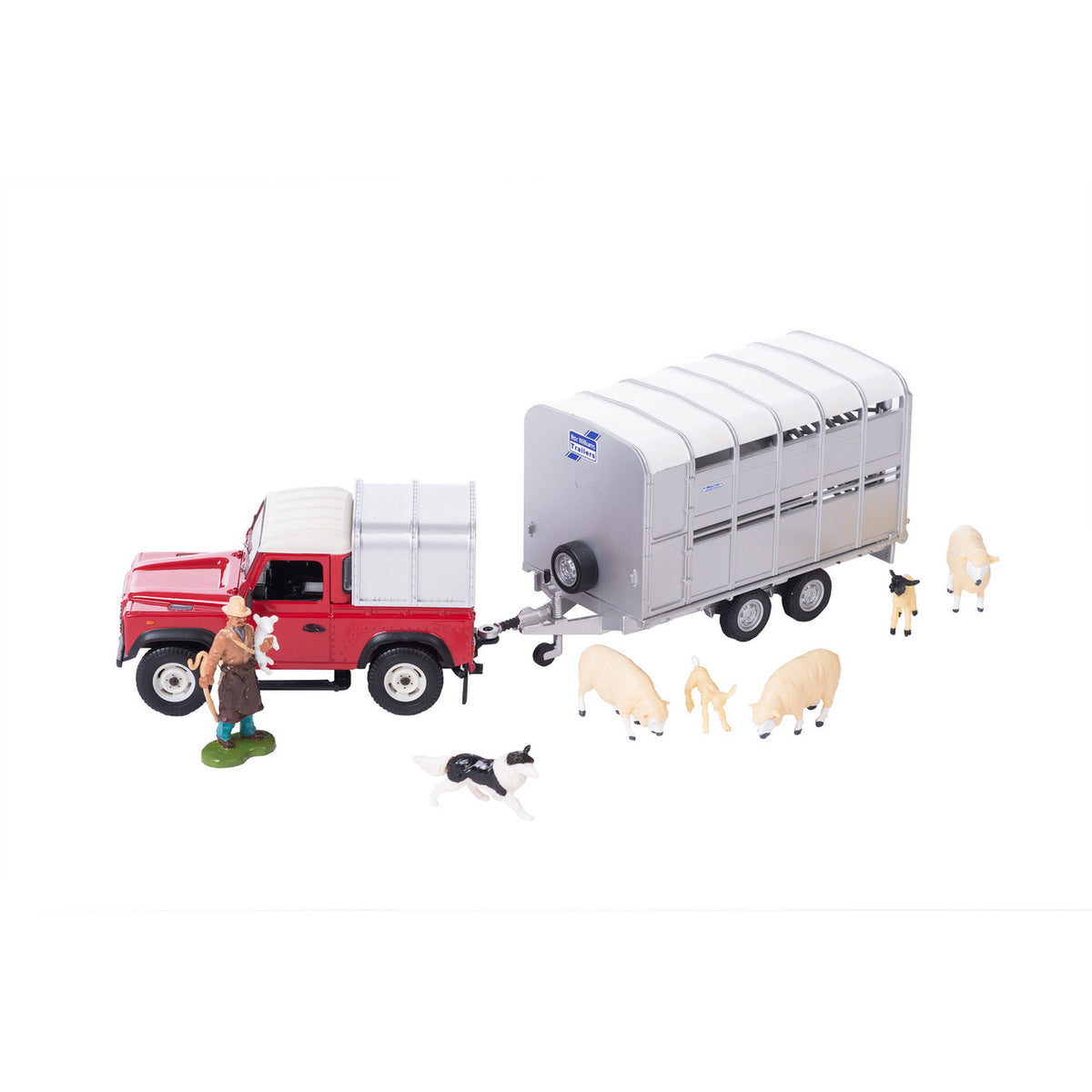 Britains Land Rover Sheep Farmer Set 1:32 – view 2