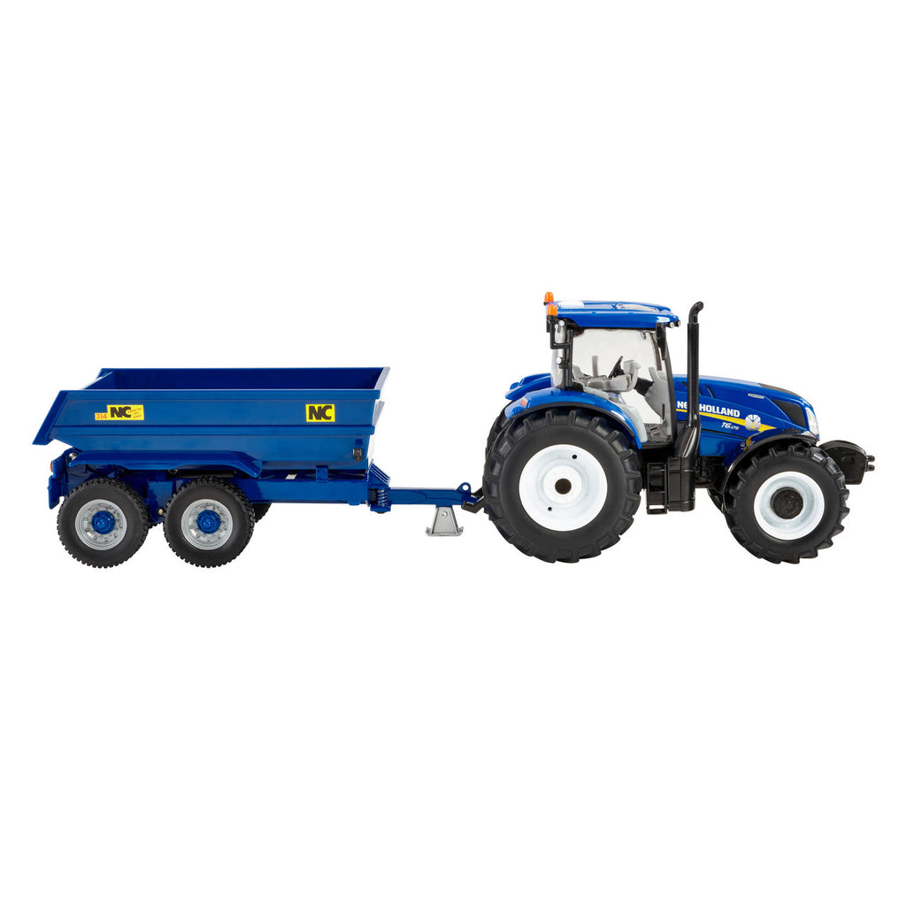 Britains New Holland T6 Tractor with NC Dump Trailer Playset 1:32 – view 6