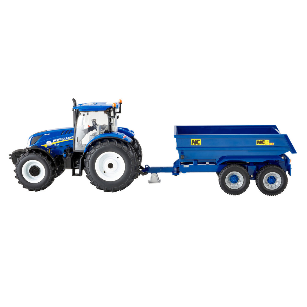 Britains New Holland T6 Tractor with NC Dump Trailer Playset 1:32 – view 7