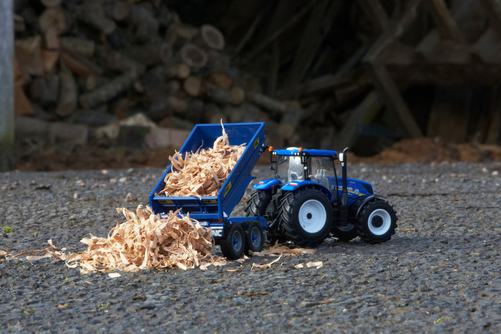 Britains New Holland T6 Tractor with NC Dump Trailer Playset 1:32 – view 8
