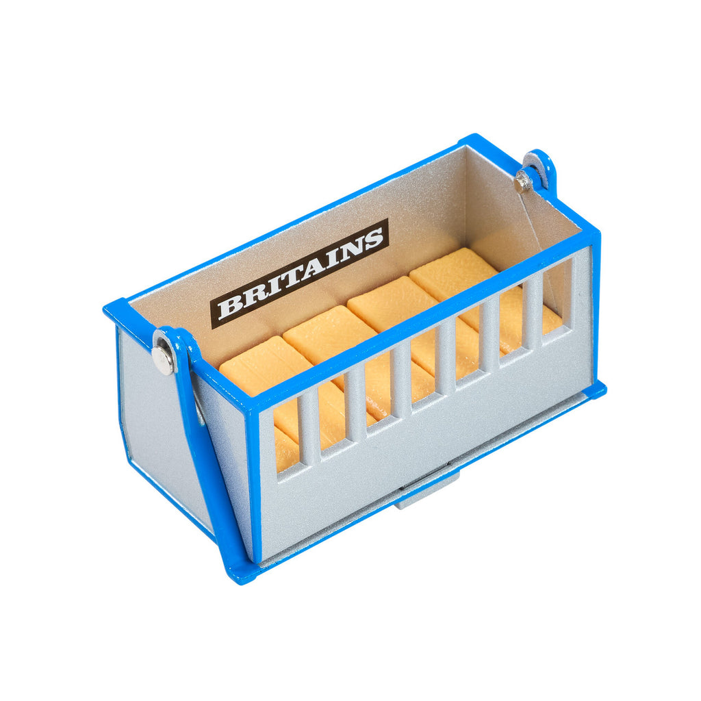 Britains Link Box with Bales 1:32