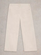 White Stuff - Tia Cropped Wide Leg Jean – Natural White
