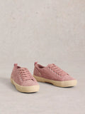 White Stuff Pippa Cord Trainers Light Pink | Flemings Department Store