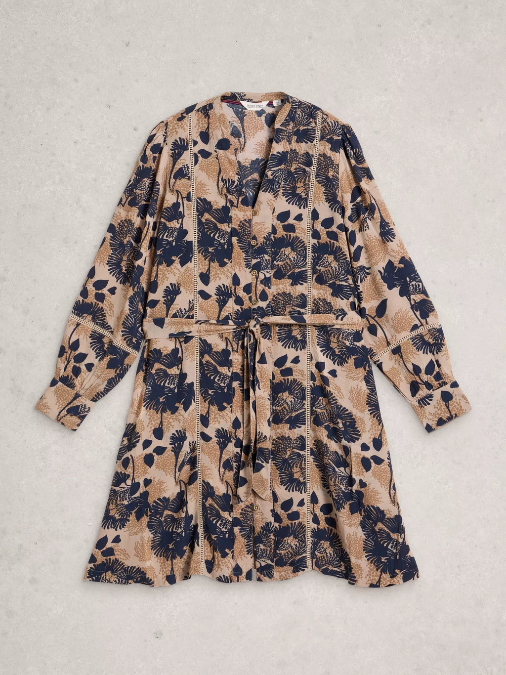 White Stuff Paloma Dress – Knee-Length Viscose Dress