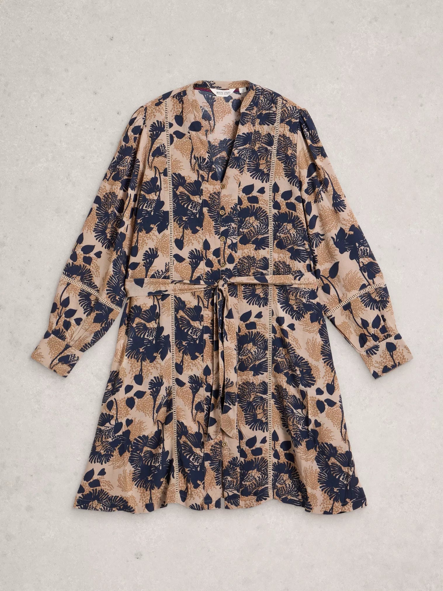 White Stuff Paloma Dress – Knee-Length Viscose Dress