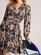 White Stuff Paloma Dress – Knee-Length Viscose Dress