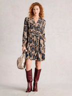 White Stuff Paloma Dress – Knee-Length Viscose Dress