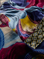 White Stuff June Velvet Dress – Dark Navy | Soft Knee-Length Style