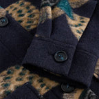 White Stuff Alexa Wool Blend Jacket – Navy Multi | Cosy Layer