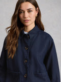 Isabel Linen Jacket – Dark Navy | Women’s Lightweight Jacket