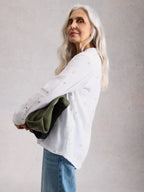White Stuff - Sophie Collared Organic Cotton Shirt – Ivory