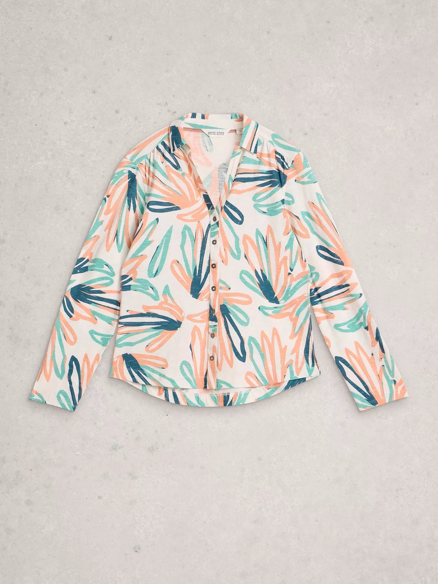 Image of White Stuff Annie Jersey in Ivory 