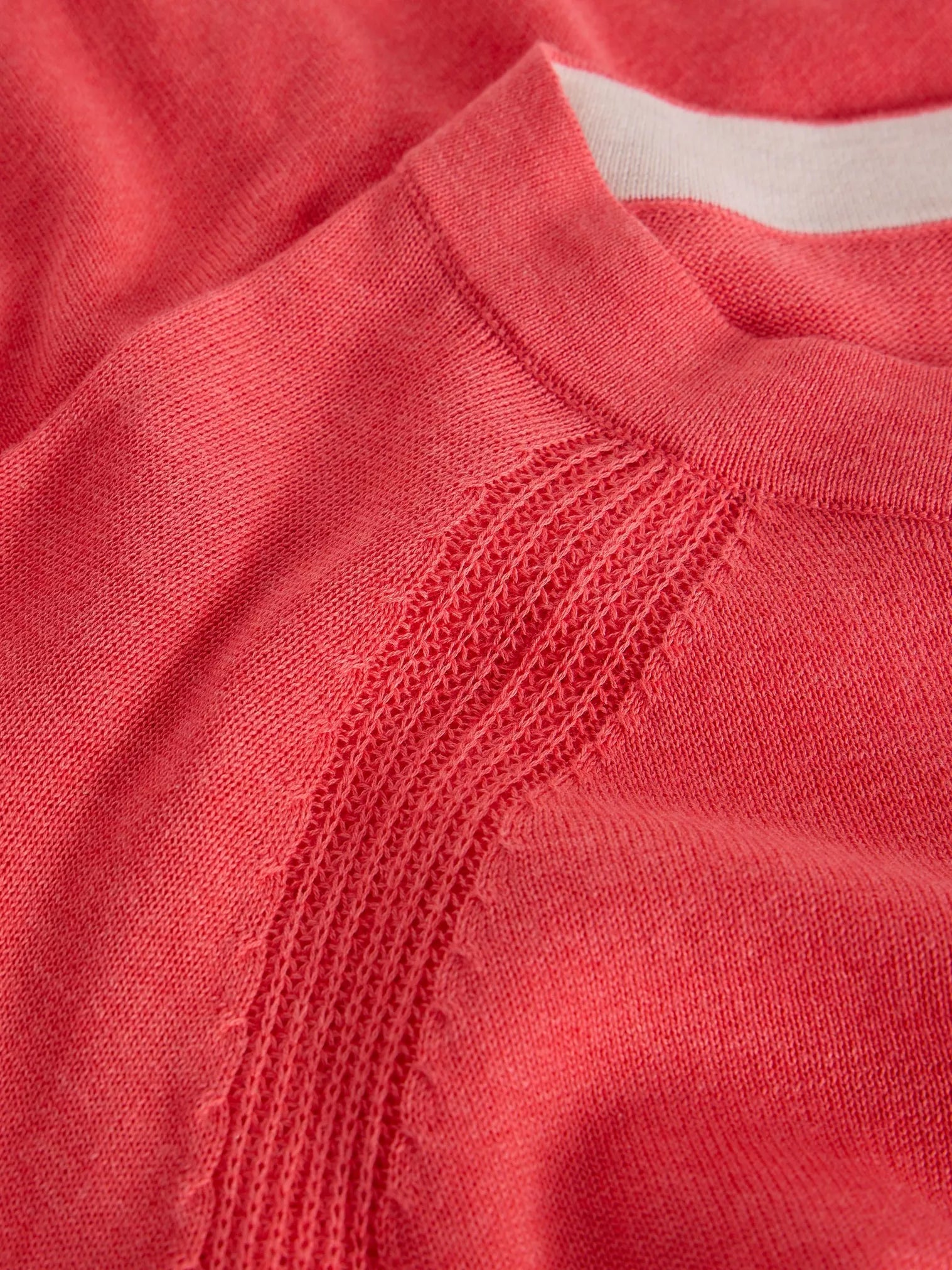 Lulu Crew Neck Cardigan – Bright Pink | Women’s Cardigan