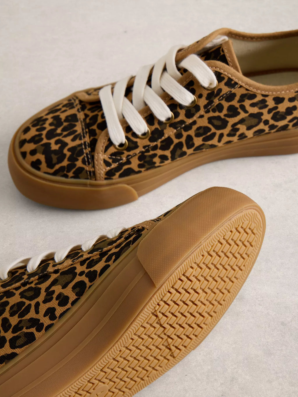 White Stuff Pippa Flatform Trainers Brown | Ireland