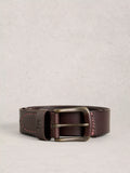 White Stuff Everyday Belt Dark Brown | Leather Belt