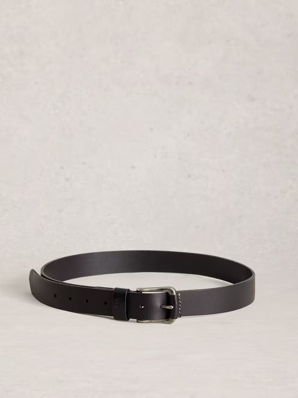 White Stuff Everyday Belt Pure Black | Leather Belt