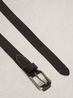 White Stuff Everyday Belt Pure Black | Leather Belt
