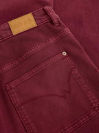 Tia Wide Leg Crop Jean – Dark Plum