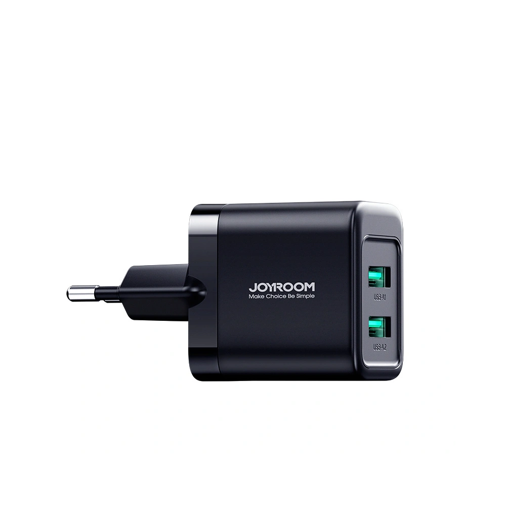 Joyroom JR-TCN01 Dual USB-A 2.4A Wall Charger – product image