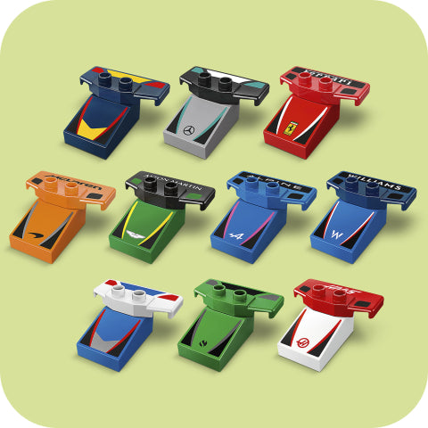 LEGO F1 Team Race Cars & Drivers 10445 – product image 4