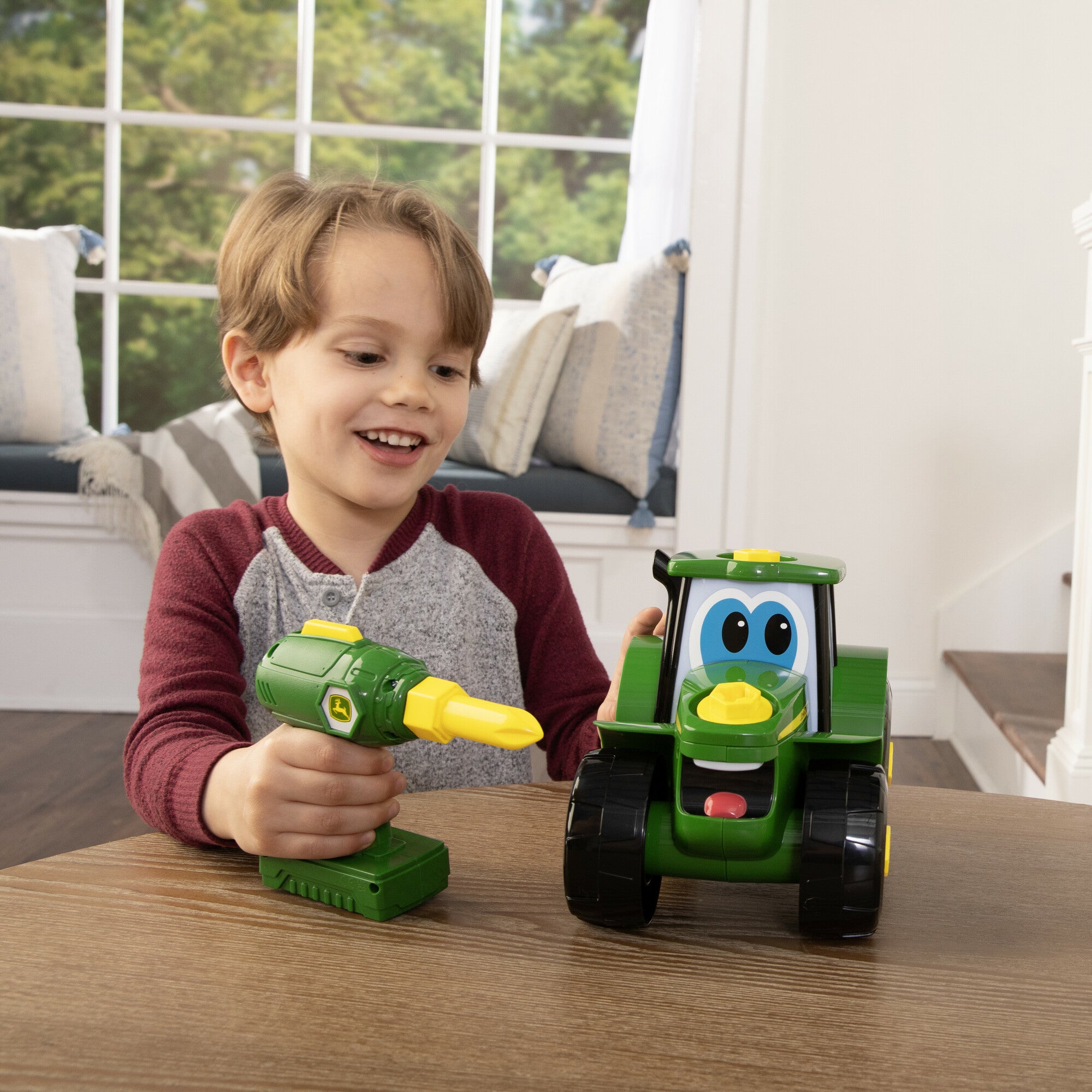 John Deere Build-A-Johnny Tractor by Tomy