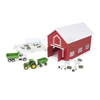 John Deere 1:64 Red Barn Farm Playset (24 Pieces)