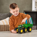 John Deere Monster Treads Tractor with Wagon – Lights & Sounds – view 9