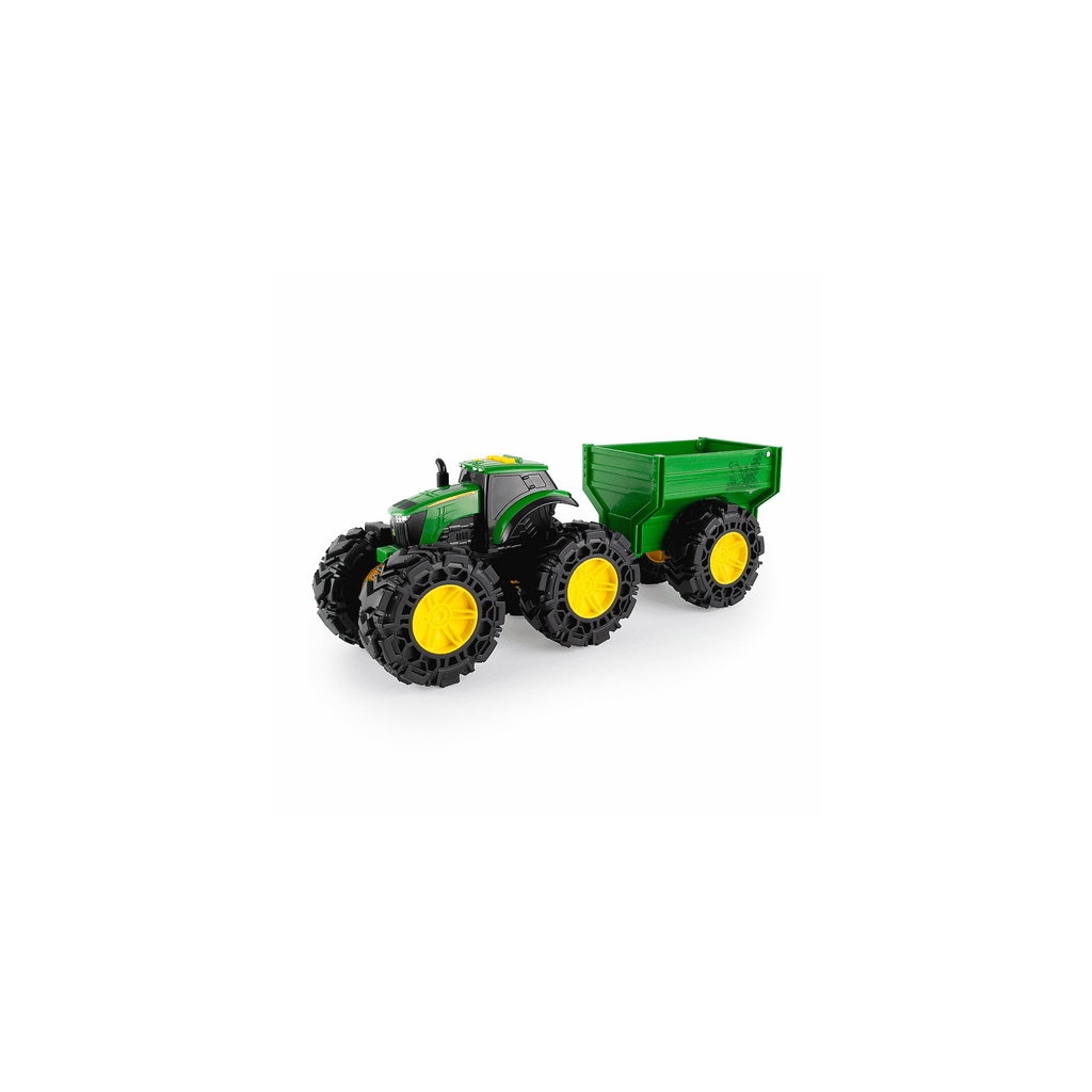8” Monster Treads Tractor with wagon (lights and sounds) - Flemings Department Store