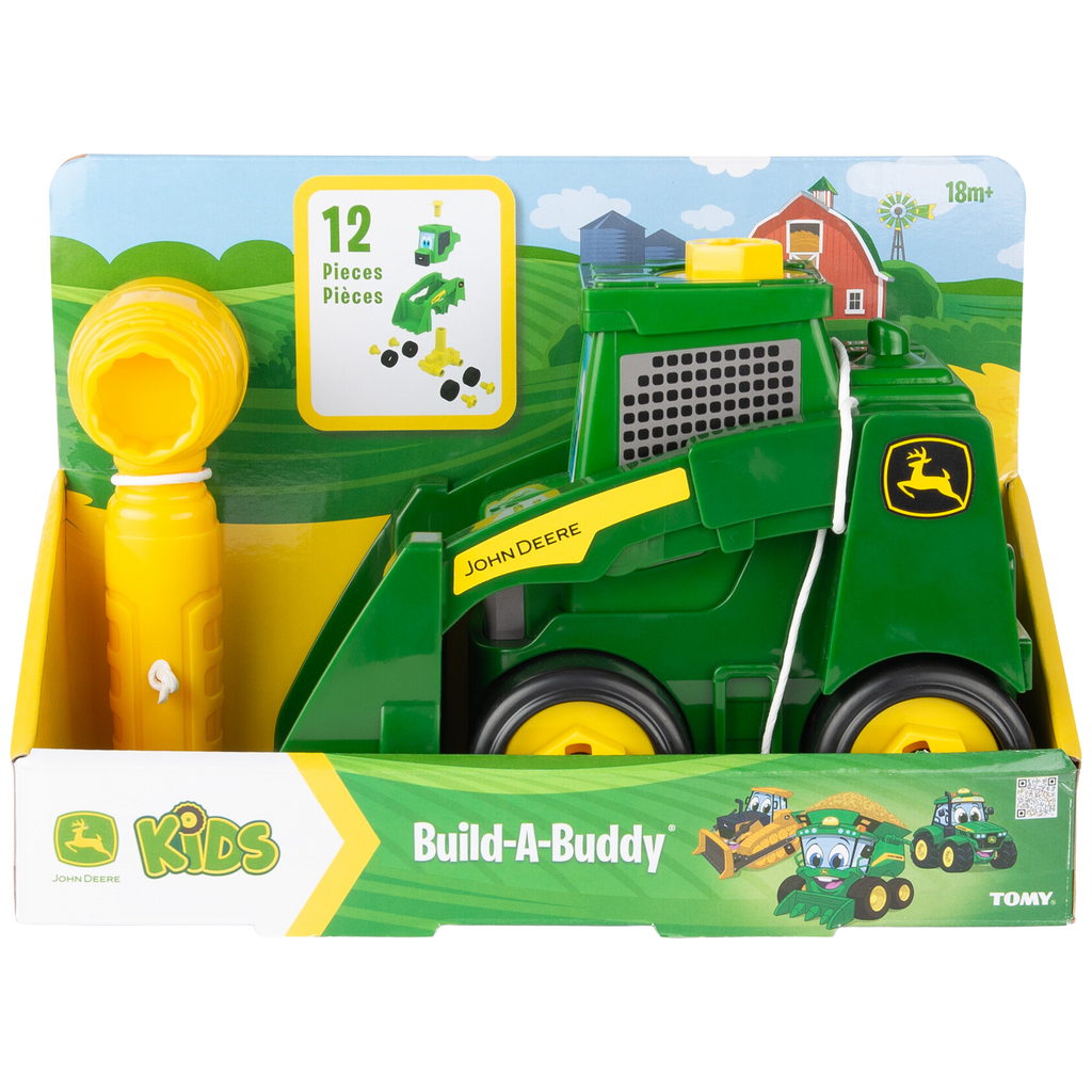 Tomy Build A Buddy John Deere Skid Steer