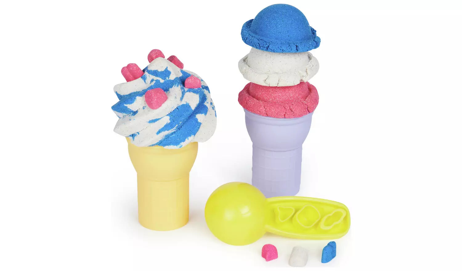 Kinetic Sand Soft Serve Ice Cream Station Playset
