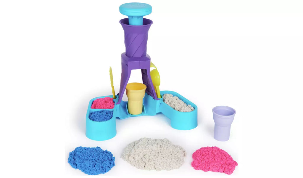 Kinetic Sand Soft Serve Ice Cream Station Playset