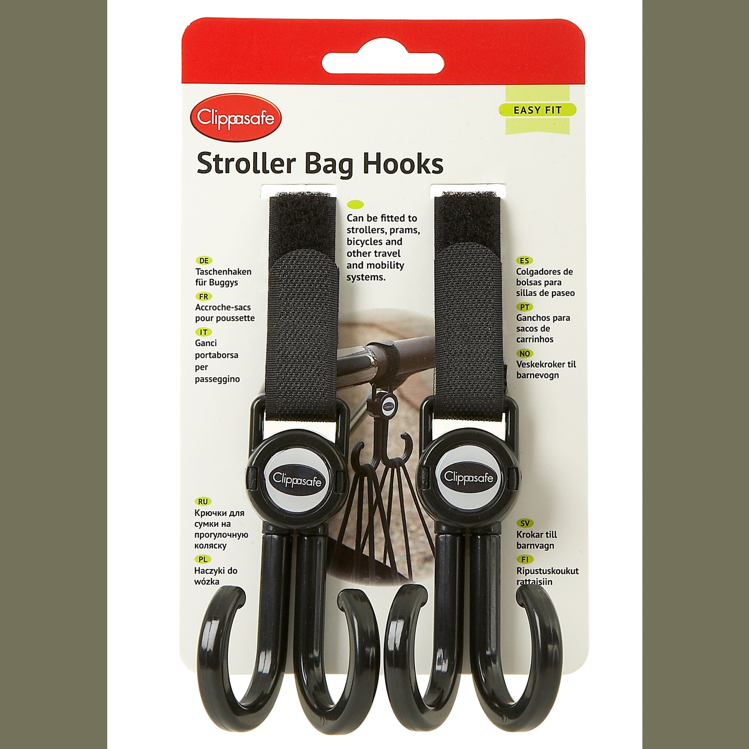 Stroller Bag Hooks (2 Pack) - Flemings Department Store