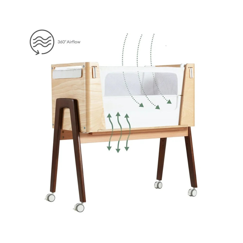 Ex-Display Gaia Baby Hera Bedside Crib