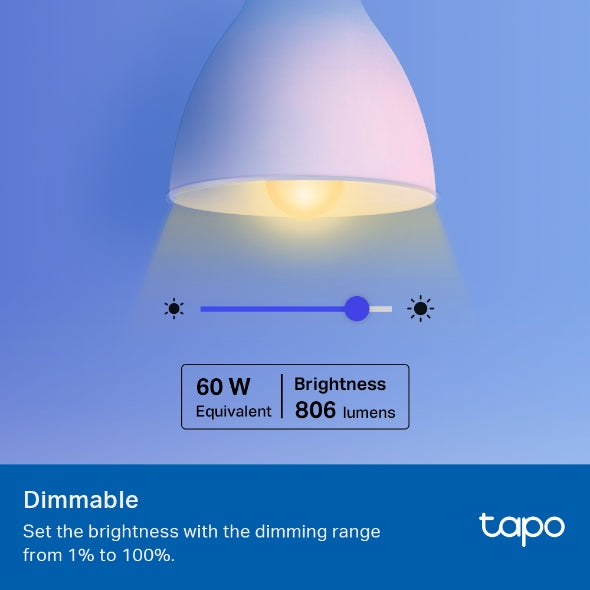 Tapo L530B Smart Wi-Fi Light Bulb – Multicolour, Alexa Compatible